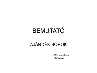 bemutat