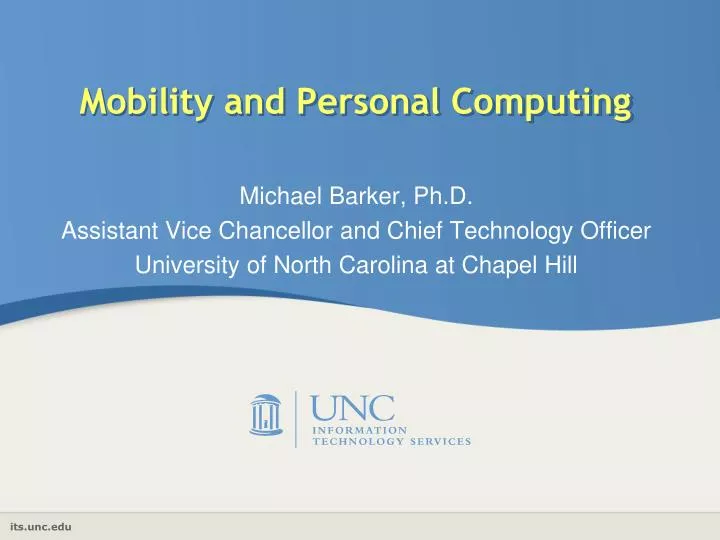 mobility and personal computing