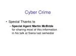 Cyber Crime - slide 1