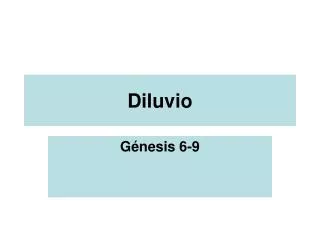 Diluvio