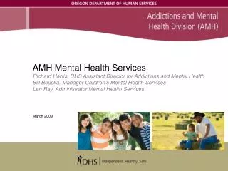 Mental Health Services Themes