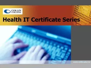 Health IT Certificate Series