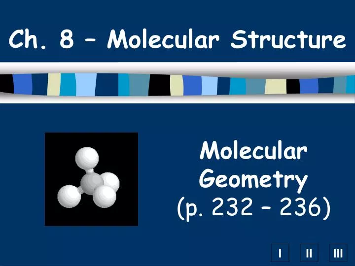 ch 8 molecular structure