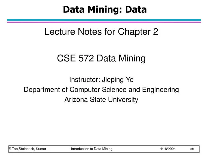 data mining data