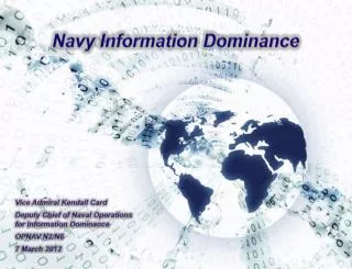 Navy Information Dominance