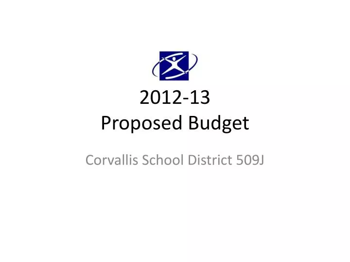 2012 13 proposed budget