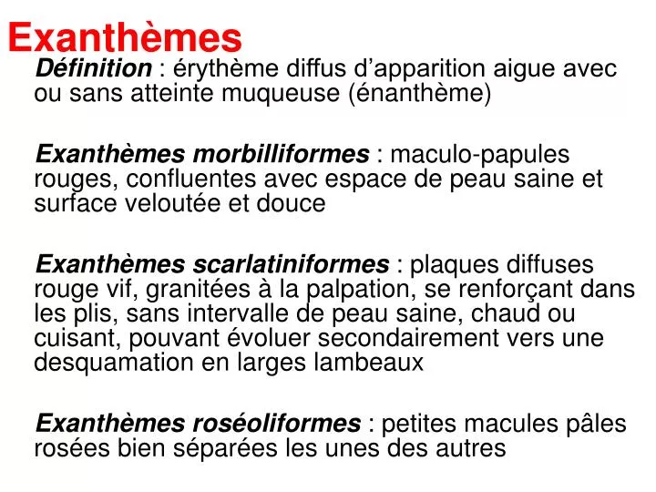 exanth mes