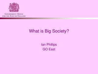 What is Big Society?