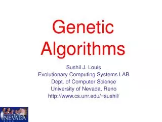 Genetic Algorithms