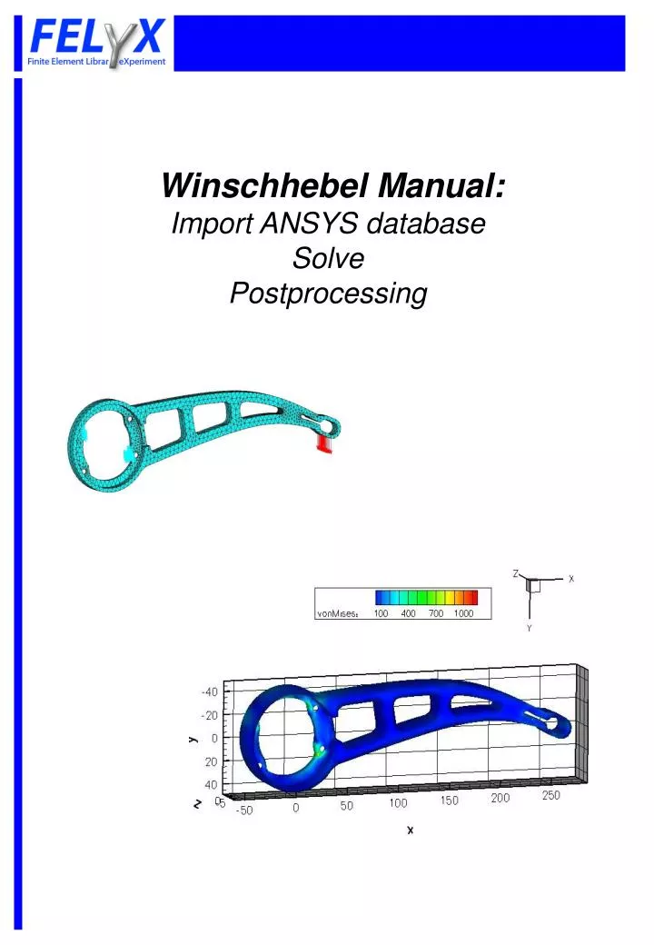 winschhebel manual import ansys database solve postprocessing