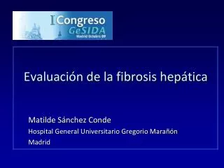 evaluaci n de la fibrosis hep tica