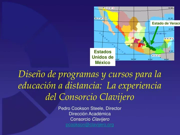 dise o de programas y cursos para la educaci n a distancia la experiencia del consorcio clavijero