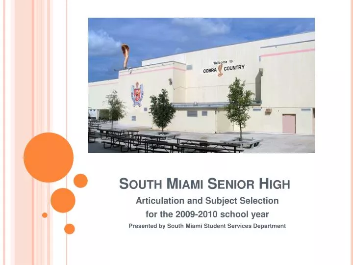 south miami senior high
