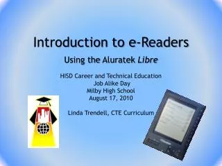 Introduction to e-Readers