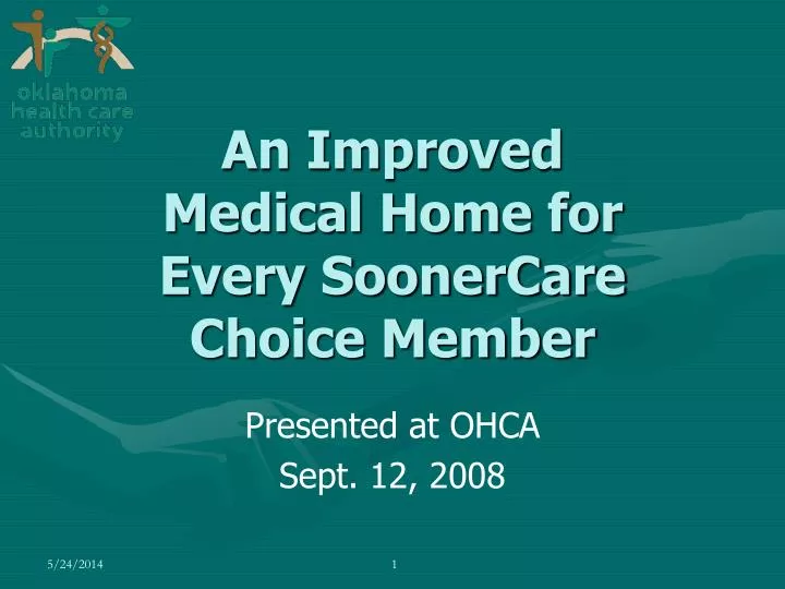 presented at ohca sept 12 2008
