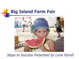 Big Island Farm Fair
