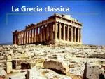 La Grecia classica - slide 1