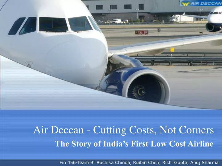 air deccan cutting costs not corners