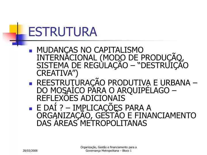 estrutura