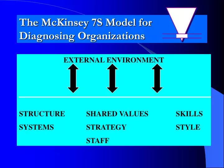 the mckinsey 7s model for diagnosing organizations