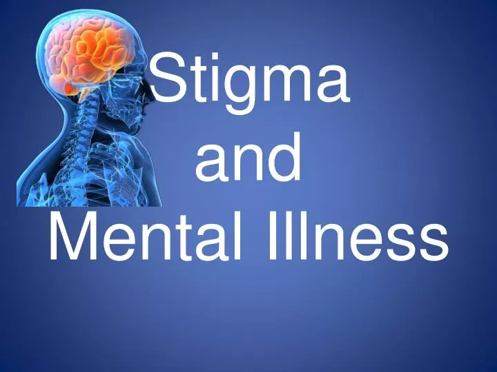 presentation on mental health stigma