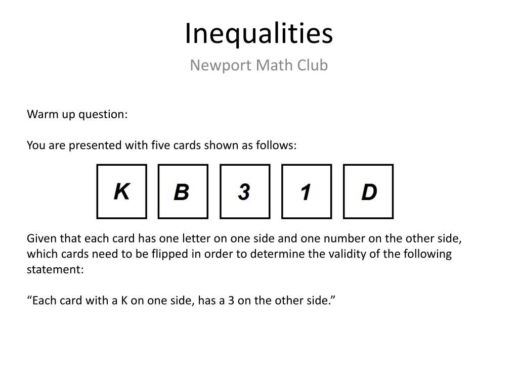 PPT - Inequalities PowerPoint Presentation, free download - ID:807697