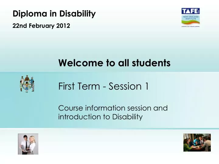 diploma in disability 22nd february 2012