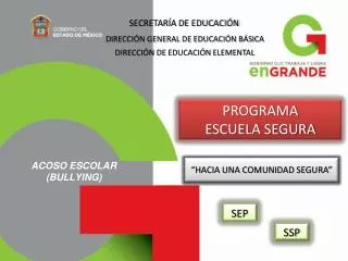 programa escuela segura