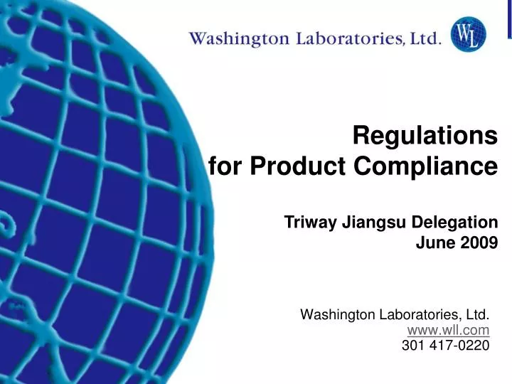 washington laboratories ltd www wll com 301 417 0220