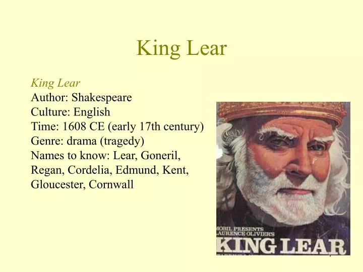 king lear