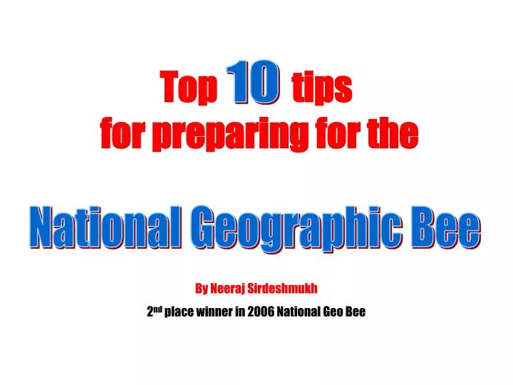 top tips for preparing for the