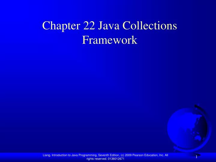 chapter 22 java collections framework