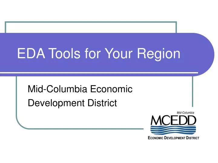 eda tools for your region