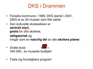 DKS i Drammen