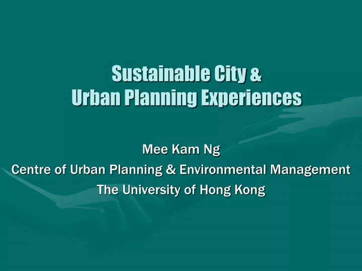 sustainable city urban planning experiences