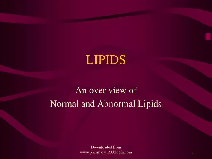 lipids