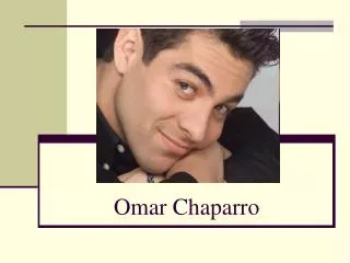 Omar Chaparro