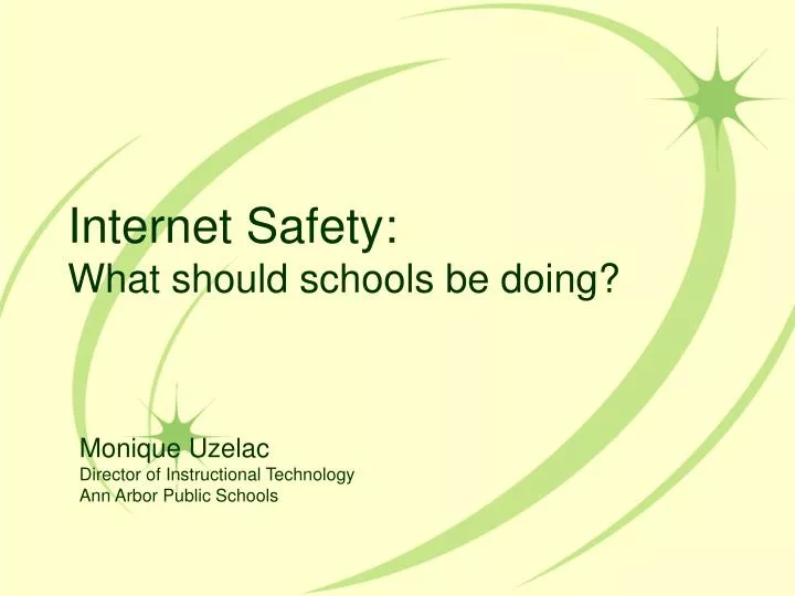internet safety what should schools be doing