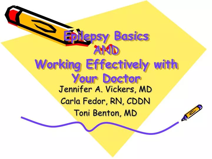 epilepsy basics and working effectively with your doctor