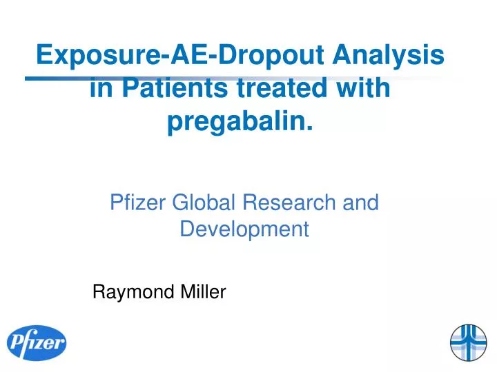 exposure ae dropout analysis in patients treated with pregabalin