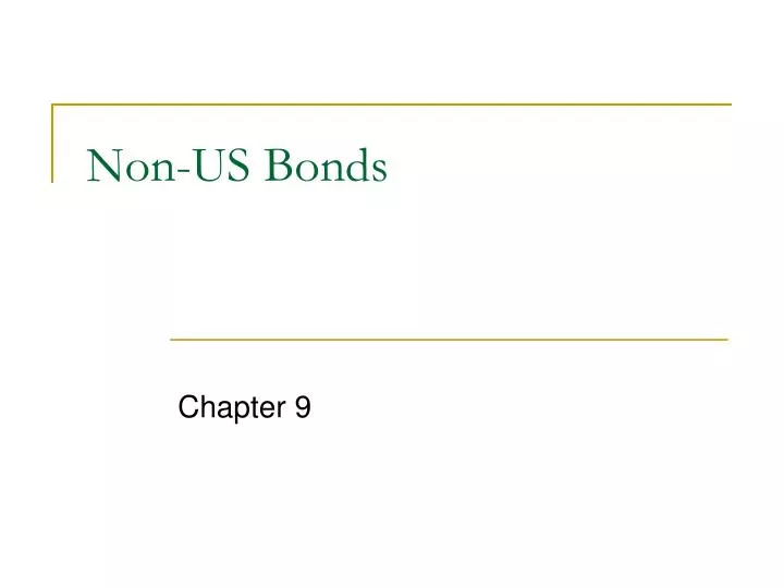 non us bonds
