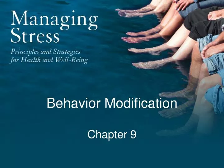 behavior modification chapter 9