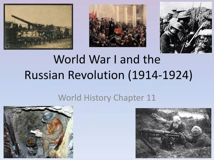 world war i and the russian revolution 1914 1924