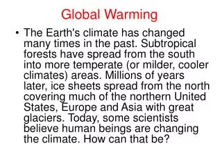 Global Warming