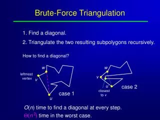 Brute-Force Triangulation