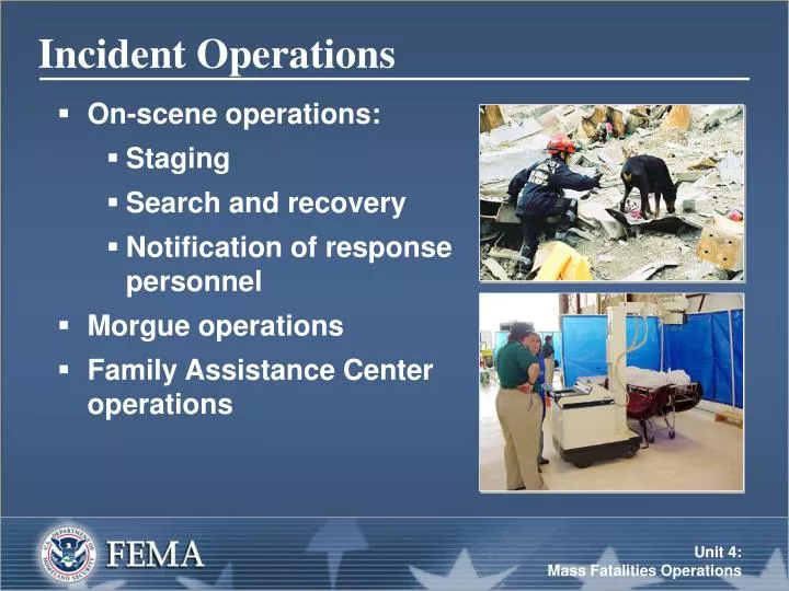 incident operations