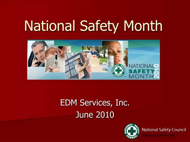 national safety month