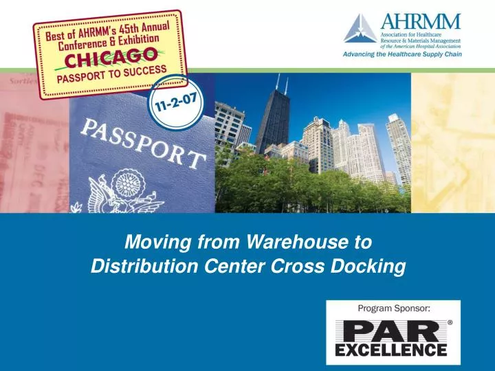 moving from warehouse to distribution center cross docking