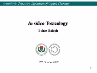 In silico Toxicology