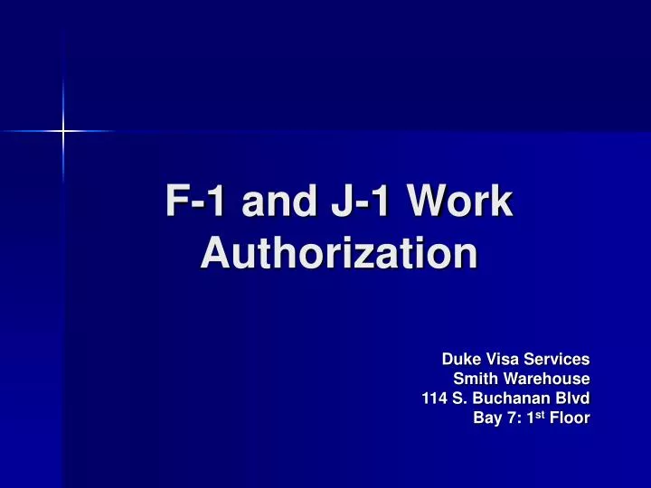 f 1 and j 1 work authorization